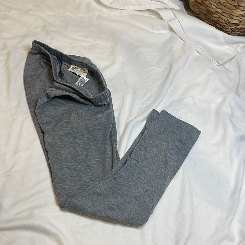 Joyfolie Mia Joy, size 12, gray leggings